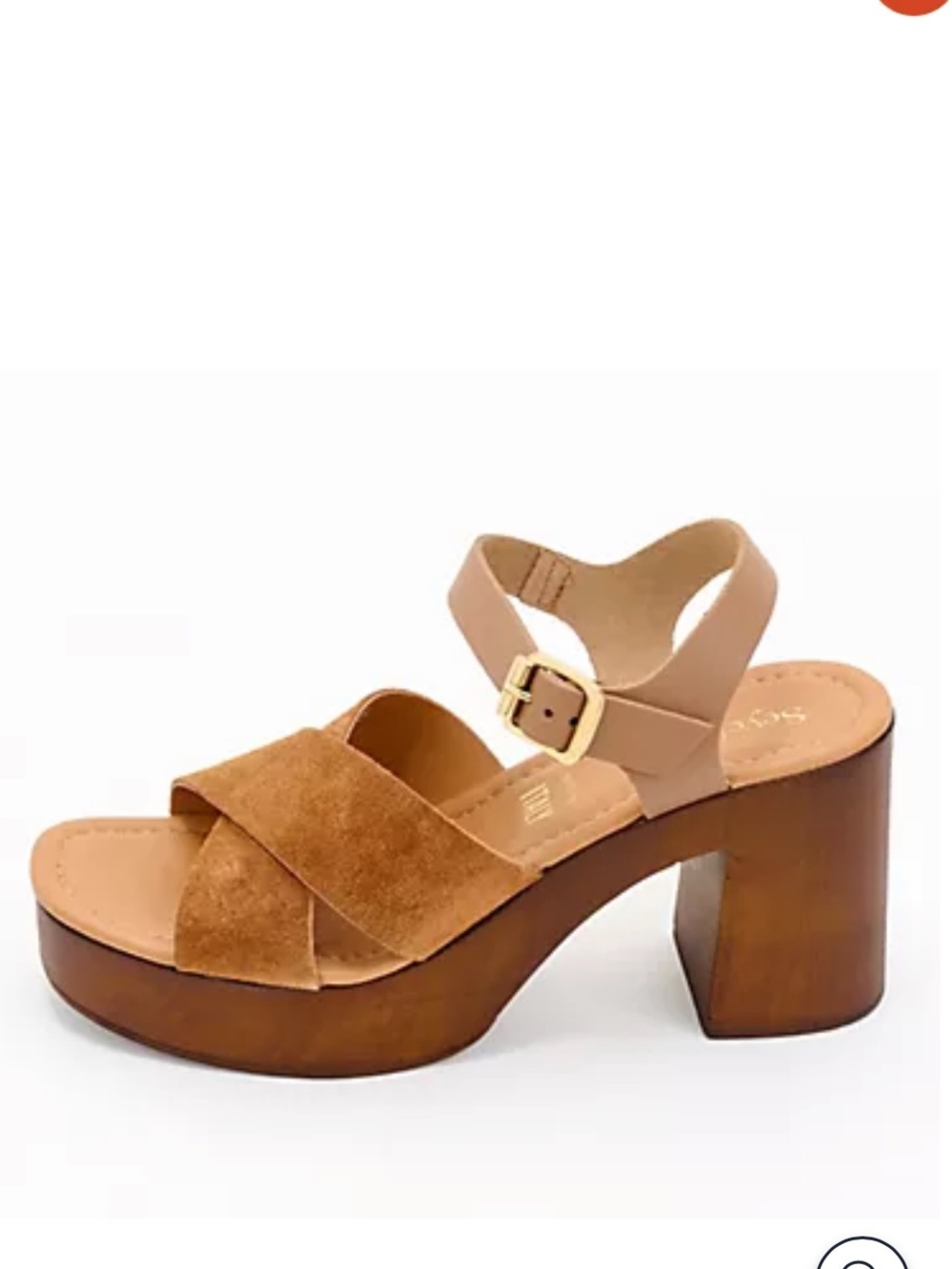 Seychelles Suede Heeled Sandals - Paloma
